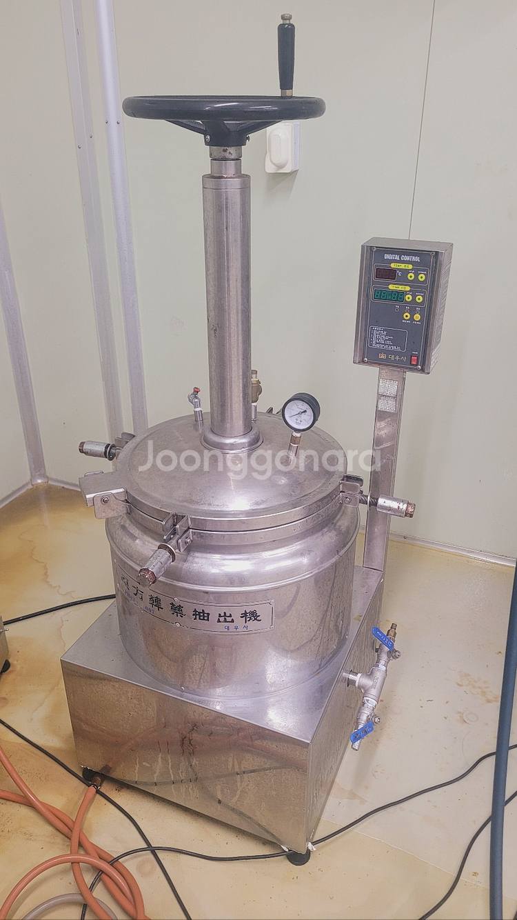 건강원기계 250L 전기공압추출기 교반기 구근세척기등--5