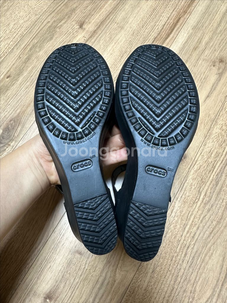 크록스 레이웨지2. w8 새신발--2