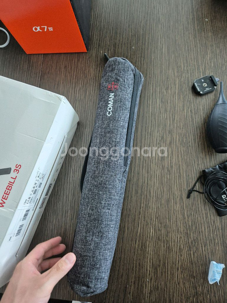 코만 제로Y 카본 삼각대 팝니다 (거의새거)--5