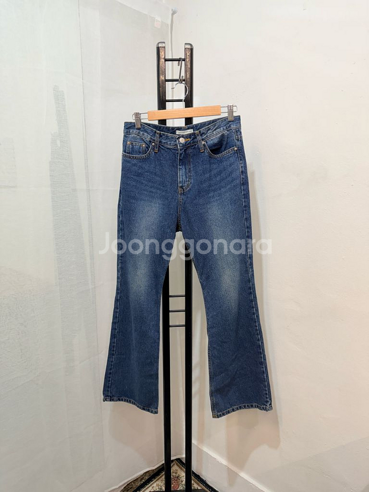 (M)언더스탠딩 세미부츠컷 워싱 데님 청바지 3648--0