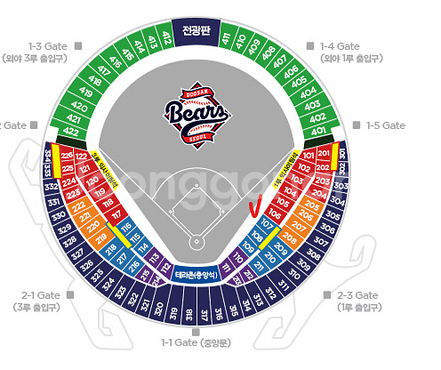 9/28 두산 롯데 자리 교환--0