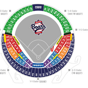 9/28 두산 롯데 자리 교환