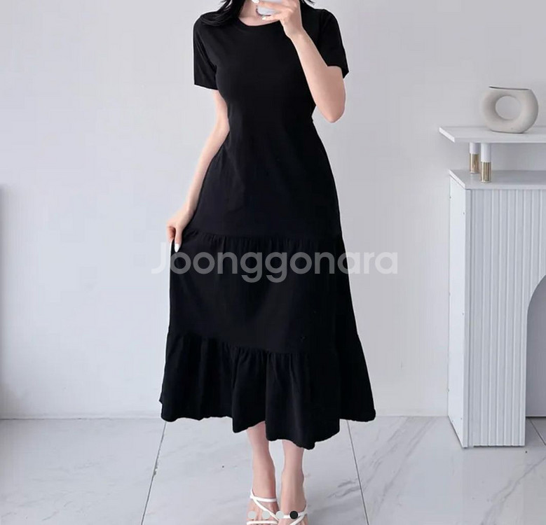 블랙 롱원피스 (55)--0