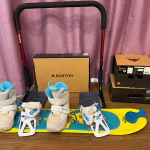 버튼 mini Grom 키즈스노우보드