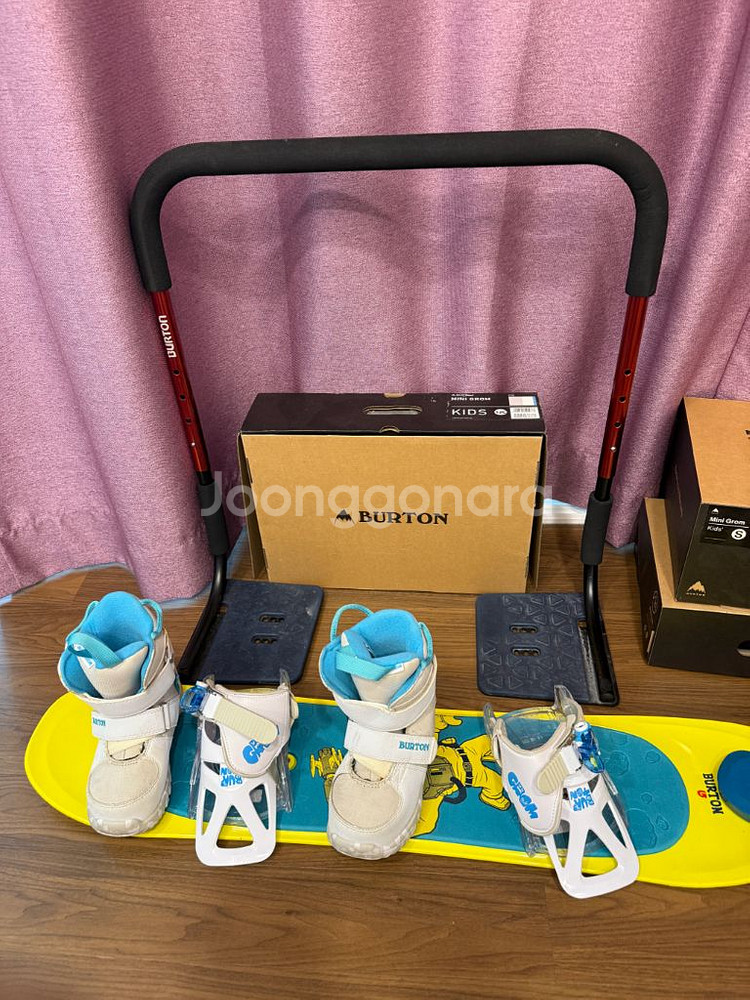 버튼 mini Grom 키즈스노우보드--4