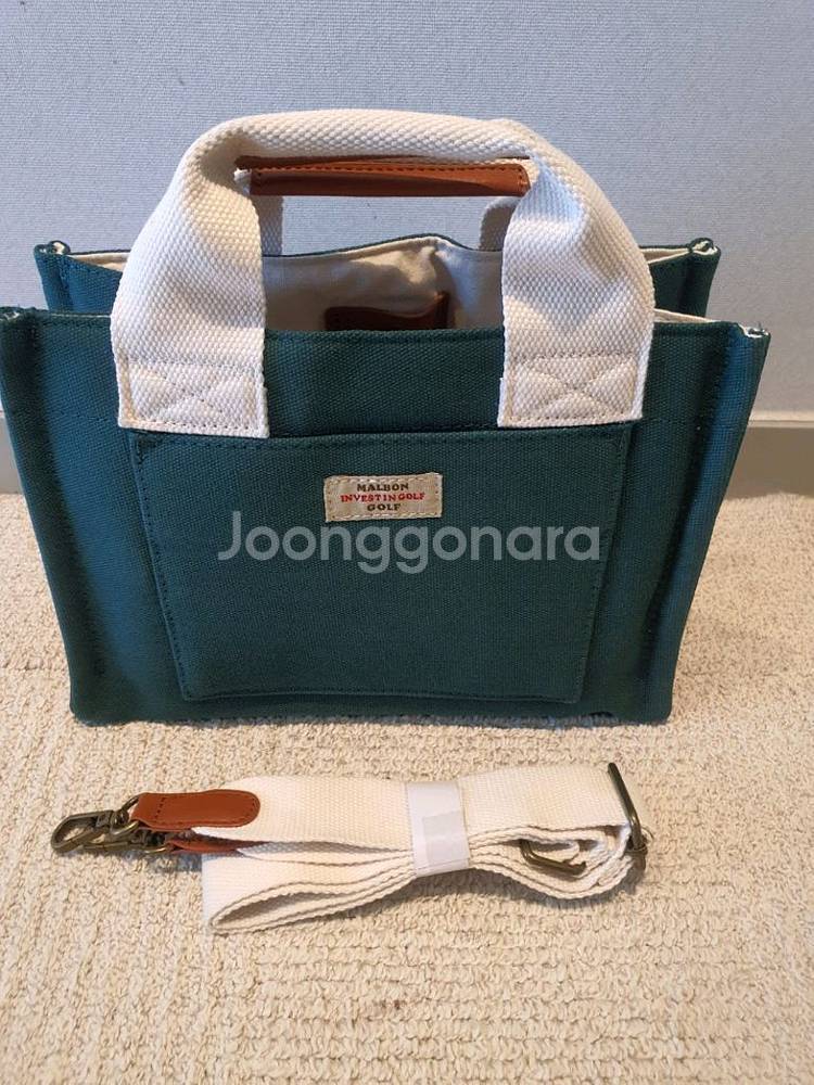 국내당일발송 말본골프백 캐디백 토드백 파우치 그린--2