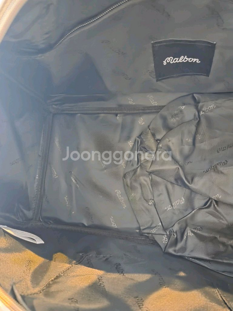 국내당일발송 말본골프백 캐디백 보스턴백 애나멜 베이지--6