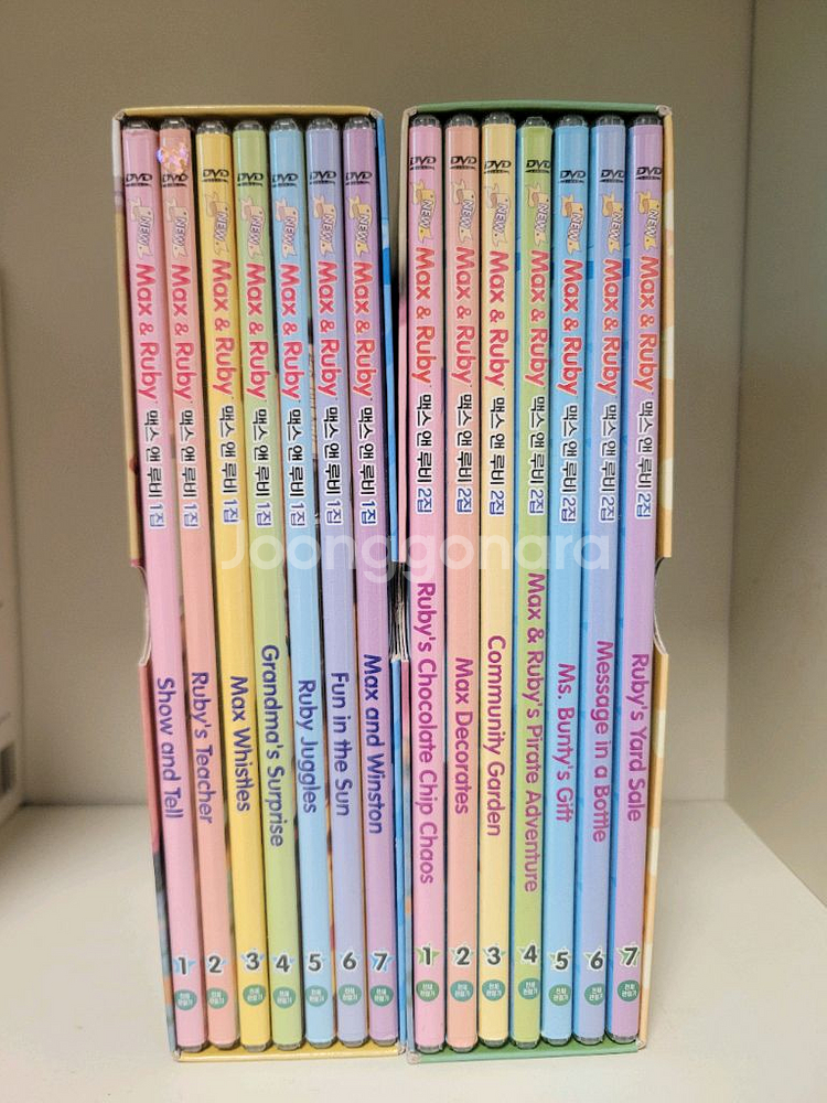 맥스앤루비 베렌스타인 바바파파 까이유 옥토넛 DVD--1