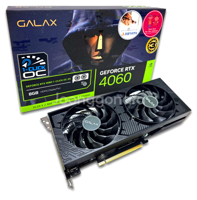 풀박스 갤럭시 RTX 4060 D6 8GB 그래픽카드--0