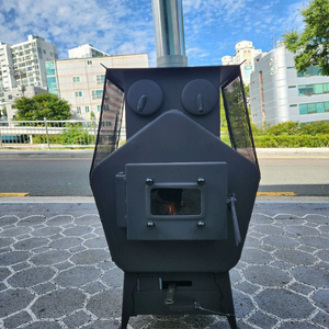 화목난로 새상품 40평대난로 나무난로 농막난로