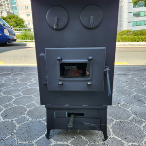 45평형 화목난로 대형나무난로