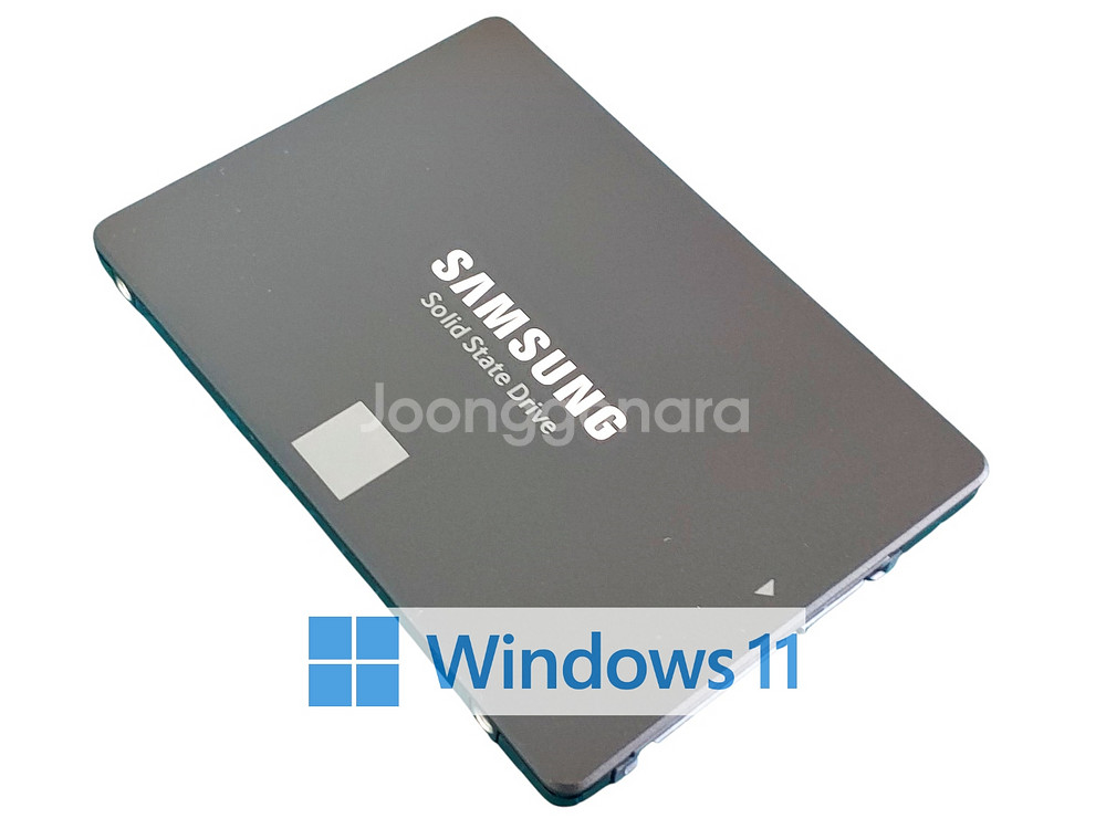 윈도우11 설치 삼성 870 SATA 250GB SSD--0