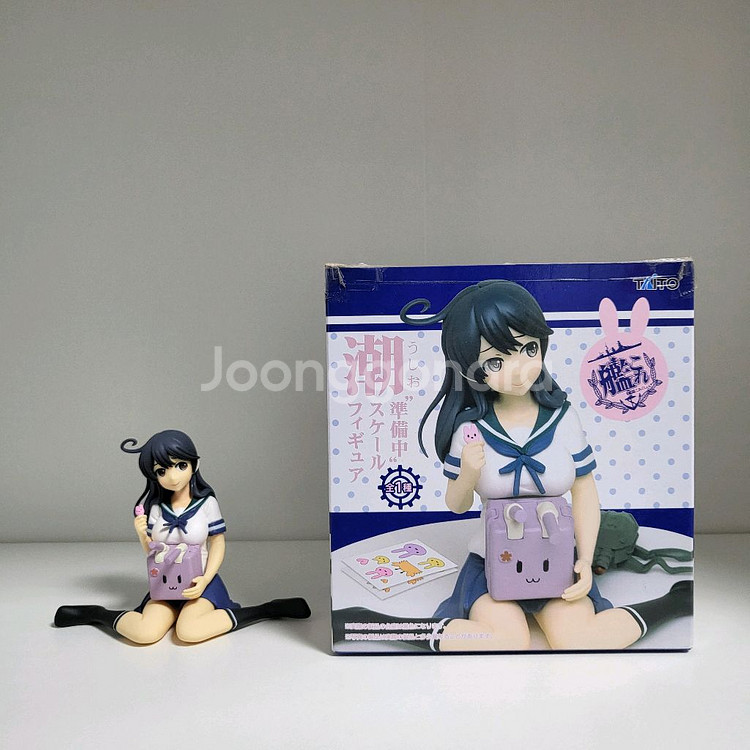 함대컬렉션 칸코레 우시오 준비중 흑발 미소녀 피규어--3