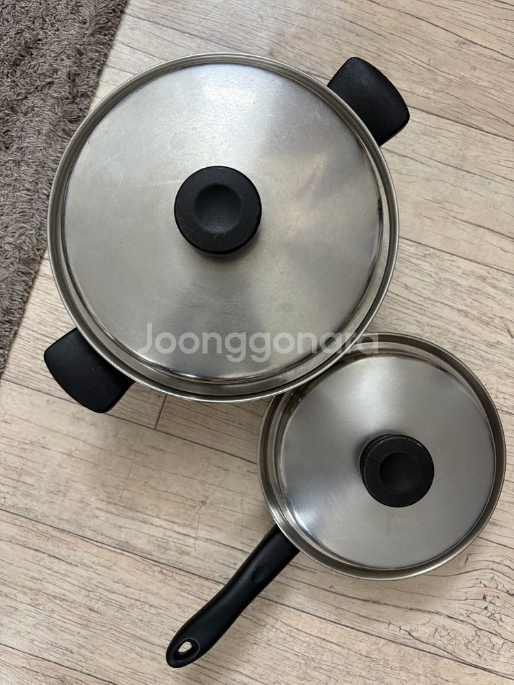 암웨이냄비 2개 곰솥--0
