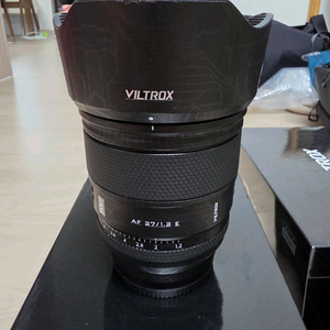 빌트록스 27mm f1.2 pro e마운트 렌즈팝니다.