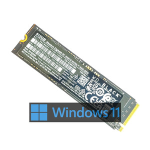 윈도우11 설치 WD BLACK SSD 512GB