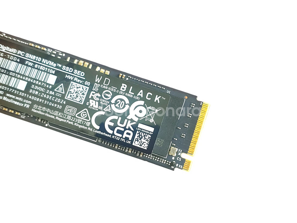 윈도우11 설치 WD BLACK SSD 512GB--3