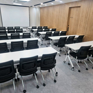 세미나테이블 강의실책상 화이트 신품 강남전시장