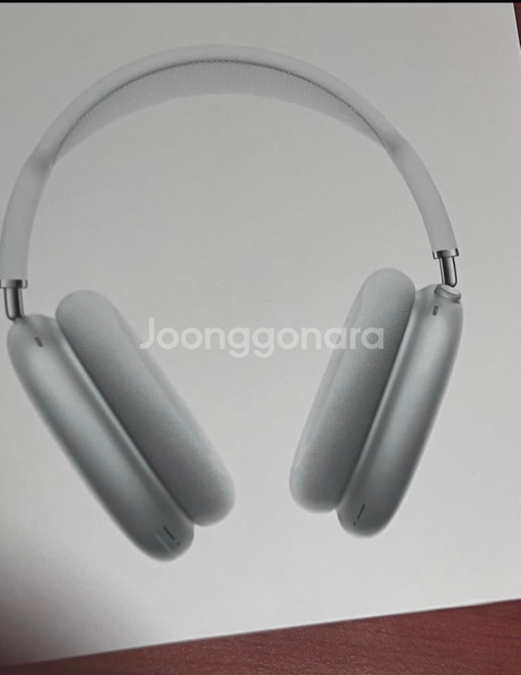 에어팟 맥스 실버 새상품급--3