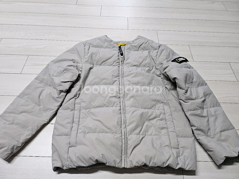 내셔널지오그래픽 키즈 경량패딩--0