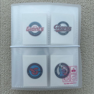 롯데자이언츠 띠부씰 시즌1 120개 전종