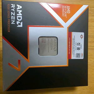 AMD Ryzen 7 9800X3D 미개봉