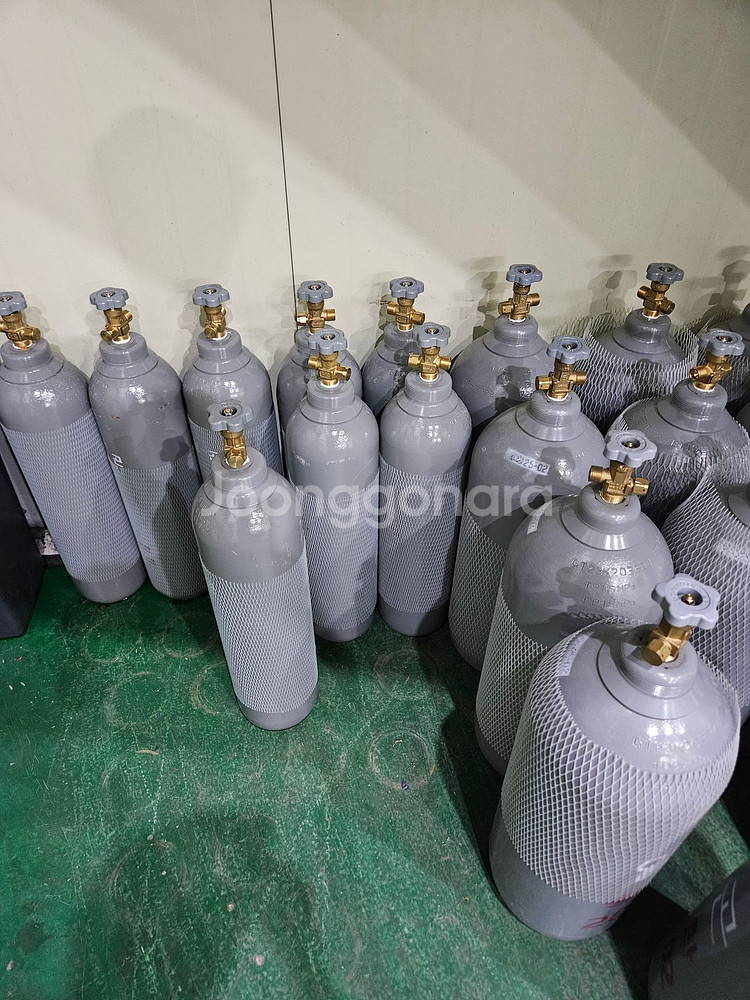 휴대용 알곤가스통,CO2가스통(가스완충)--0