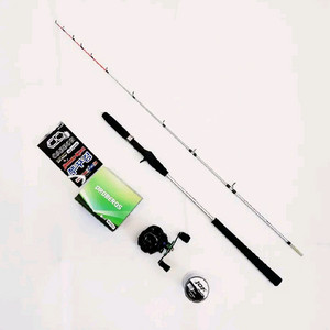 쭈꾸미,갑오징어루어낚시대+10볼베이트릴+합사