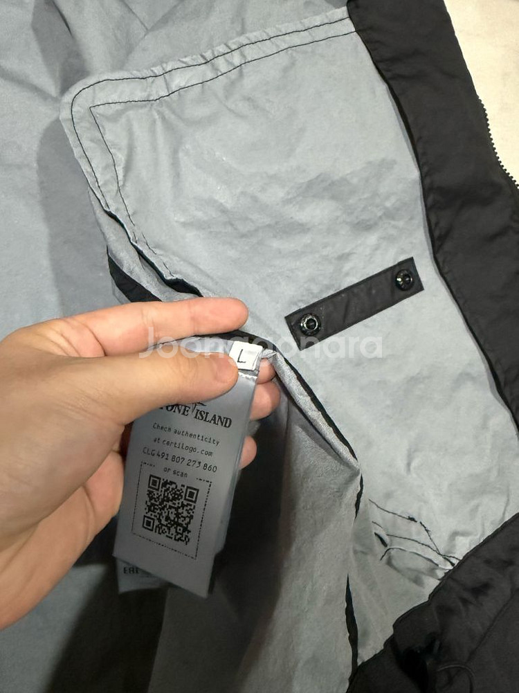 24SS 스톤아일랜드 멤브라나 3L TC 바람막이 L--5