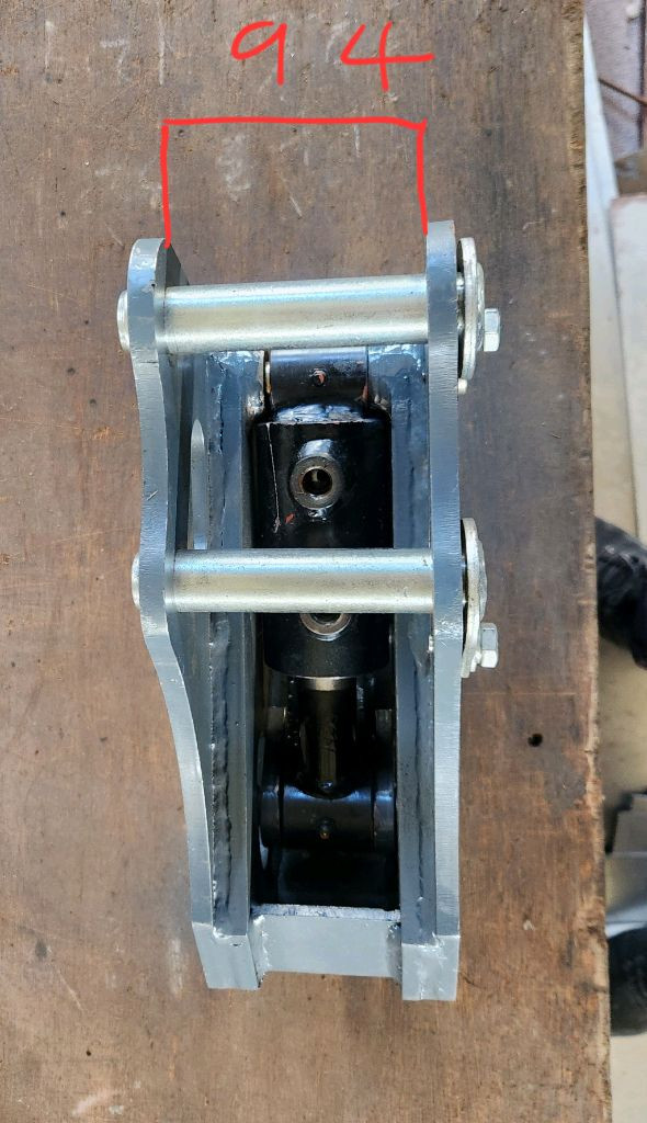 1톤 굴삭기 퀵클램프 (유압식) 새제품 이미지