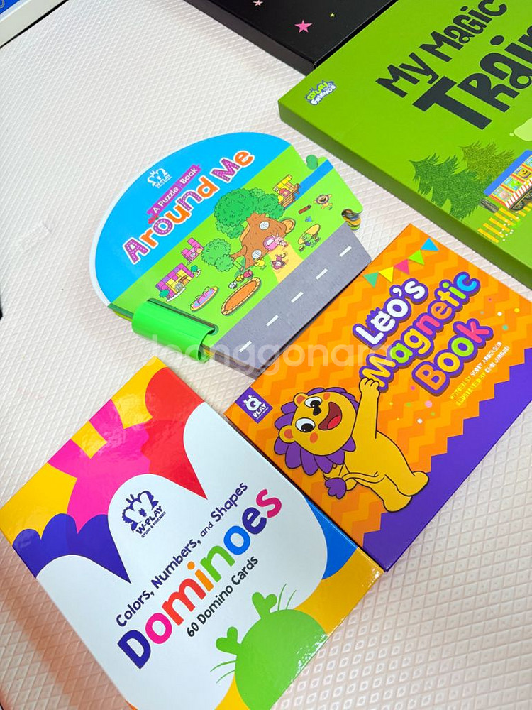 튼튼영어 베이비리그 책 교구 세트--1