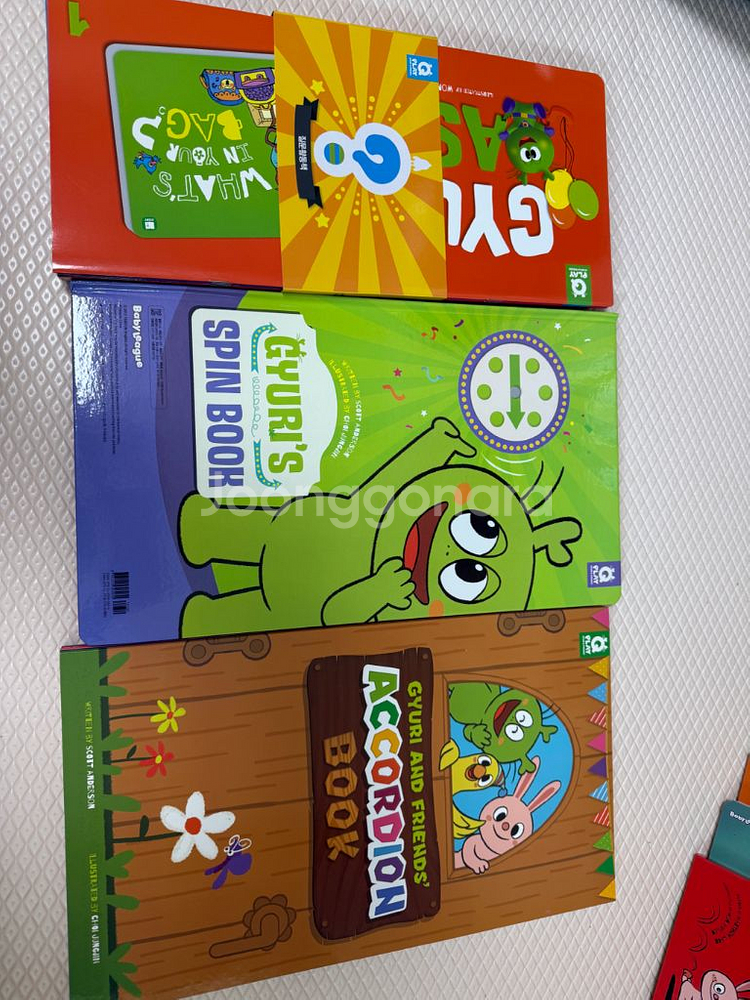 튼튼영어 베이비리그 책 교구 세트--5