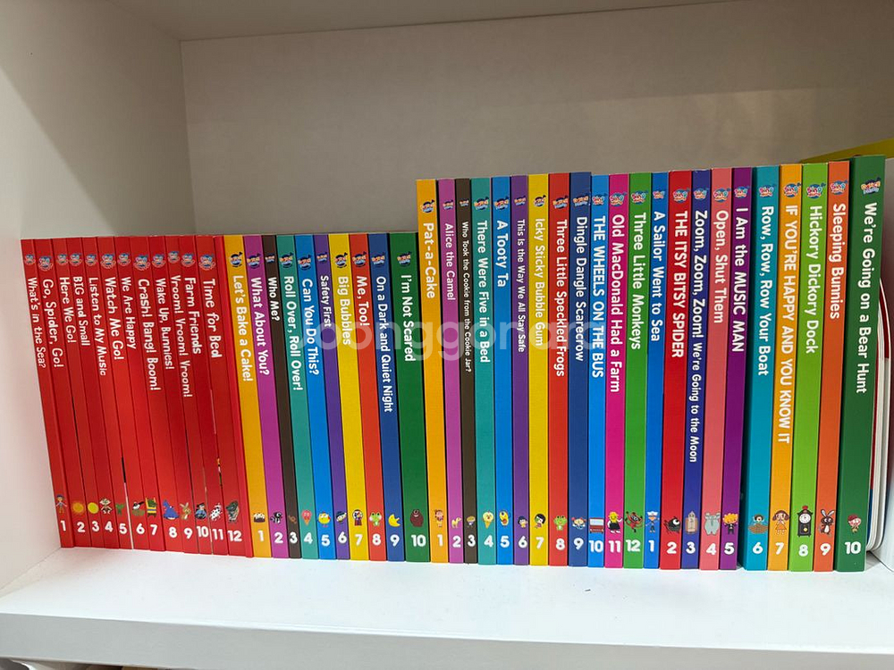 튼튼영어 베이비리그 책 교구 세트--7