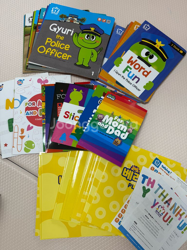 튼튼영어 베이비리그 책 교구 세트--9