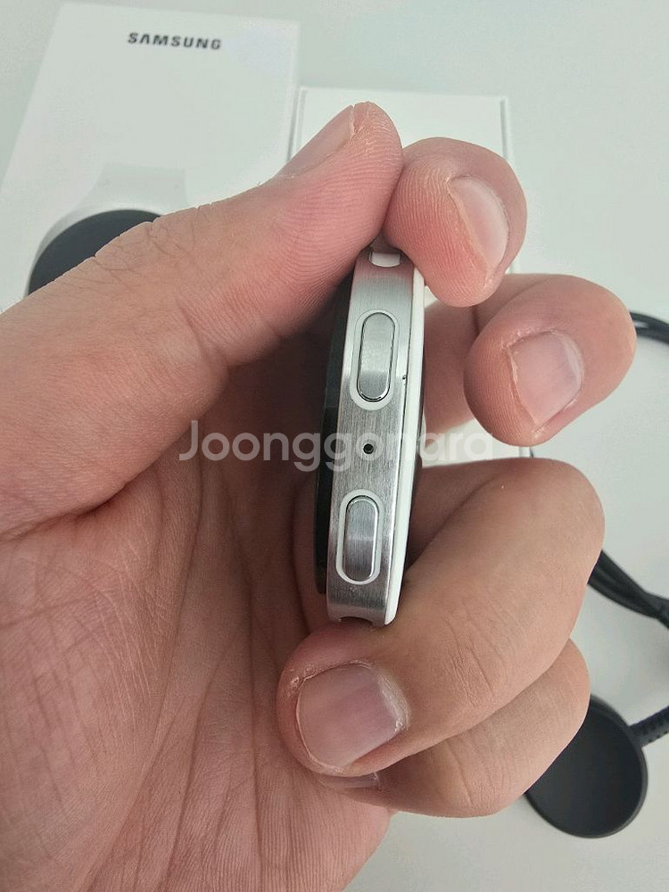 갤럭시워치8 44mm 실버 풀박스--2