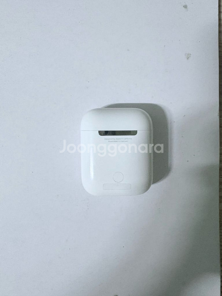 에어팟2 본체 팝니다(유선충전 케이스)--1