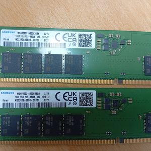 삼성 정품 DDR5 4800램 32기가(16x2)