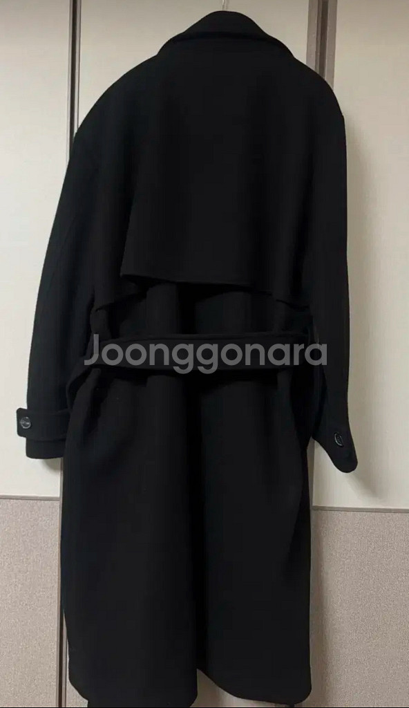 한섬 시스템옴므 발마칸 로브코트 캐시미어 울블랜드 코트--1