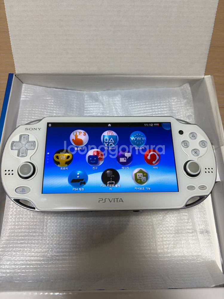 psvita 1세대 화이트 + 게임12종 일괄--4