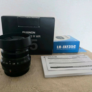 후지 Fujinon XF 35mm F2 렌즈