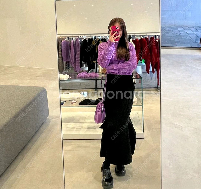 이세이미야케 퍼지 플리츠 탑,플리츠플리즈 ~--1