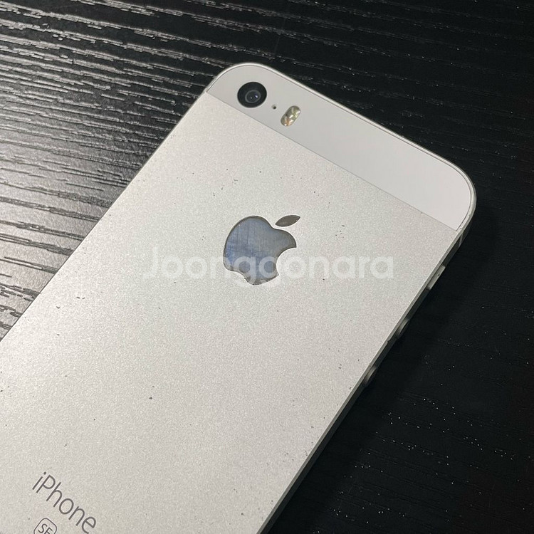 아이폰se1 실버 128gb 카메라 무음 대용량 배터리--3
