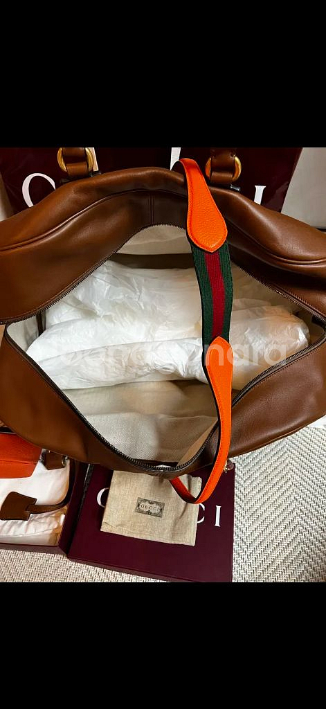 정품 GUCCI 레더 보스턴백 풀세트 새상품 판매합니다--8