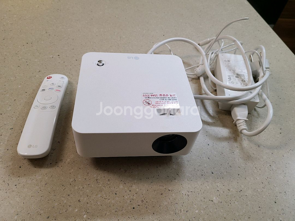 LG 시네빔 PF510QA+캠토리 빔스크린+삼각대--1