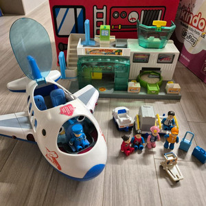 공항 비행기 역할놀이 장난감