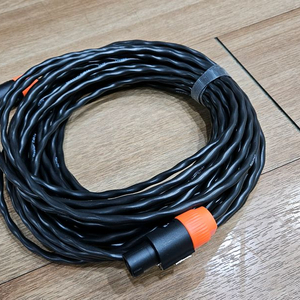 (신품)카나레 2s7f 고급 스피커케이블 18M 팝니다