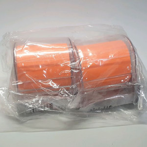모모팝 메모롤 접착 점착 메모지 50mm, 오렌지, 2