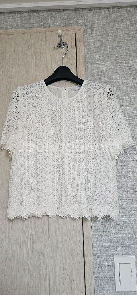 온앤온 레이스 블라우스--0