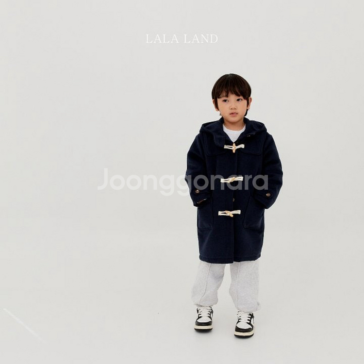 라라랜드 유아동 떡볶이 코트 (네이비xl)--1