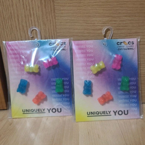 미개봉 크록스 정품 지비츠 캔디베어 개당 만원